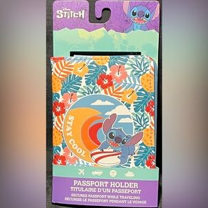 Vibrant Disney Lilo and Stitch Passport Holder